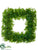 Ivy Leaf Square Wreath - Green - Pack of 2