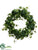 Ivy Wreath - Green Cream - Pack of 2