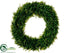 Silk Plants Direct Tea Leaf Wreath - Green - Pack of 2