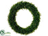 Silk Plants Direct Tea Leaf Wreath - Green - Pack of 1
