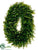 Tea Leaf Oval Wreath - Green - Pack of 4