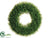 Tea Leaf Wreath - Green - Pack of 4