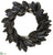 Magnolia Leaf Wreath - Black - Pack of 2