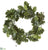 Oak Leaf Wreath - Green - Pack of 2
