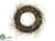 Willow Wreath - Green - Pack of 2