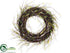 Silk Plants Direct Willow Wreath - Green - Pack of 2