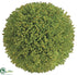 Silk Plants Direct Sedum Ball - Green - Pack of 6