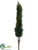 Cedar Cone Topiary Stem - Green - Pack of 6