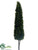 Cedar Cone Topiary Stem - Green - Pack of 2