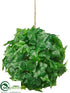 Silk Plants Direct Ivy Leaf Ball - Green - Pack of 4