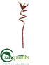 Silk Plants Direct Lucky Bamboo Spray - Burgundy - Pack of 12