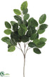 Silk Plants Direct Banyan Leaf Spray - Green Two Tone - Pack of 12