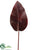 Spade Canna Leaf Spray - Burgundy Fuchsia - Pack of 12