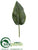 Spade Canna Leaf Spray - Burgundy Fuchsia Green Yellow - Pack of 12