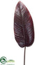 Silk Plants Direct Canna Leaf Spray - Burgundy Fuchsia - Pack of 12