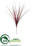Silk Plants Direct Onion Grass Spray - Burgundy - Pack of 12