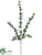 Huckleberry Spray - Green Flocked - Pack of 12