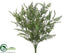 Silk Plants Direct Fern Bush - Green - Pack of 12