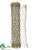 Glitter Mesh Ribbon - Gold - Pack of 12