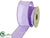 Dupion Ribbon - Lavender - Pack of 6