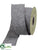 Woven Ribbon - Gray - Pack of 6