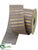 Stripe Ribbon - Gold Gray - Pack of 6