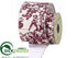 Silk Plants Direct Ribbon - Burgundy Beige - Pack of 6