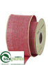 Silk Plants Direct Ribbon - Red Cream - Pack of 6