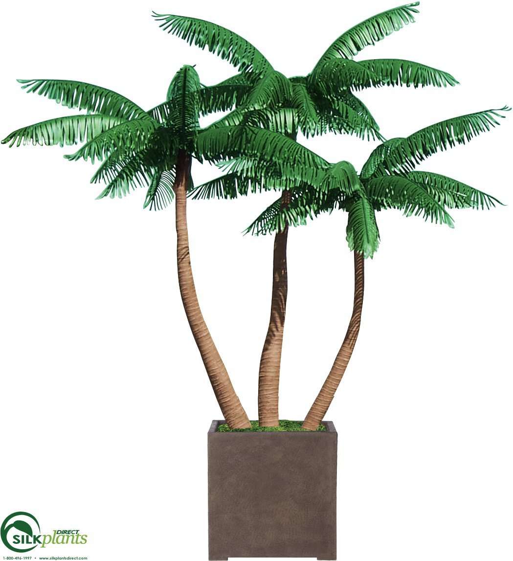 artificial coconut palm tree Faux Palm Trees | Outdoor Coconut Palm Tree in Green | Indoor Palm Trees