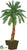 Silk Plants Direct Outdoor Tropical Palm Tree Deluxe - Green - Pack of 1