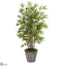 Silk Plants Direct Bamboo Artificial Tree - Pack of 1