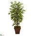 Silk Plants Direct Bamboo Artificial Tree - Pack of 1