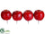 Apple - Red - Pack of 9
