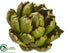 Silk Plants Direct Artichoke - Green - Pack of 6