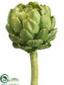 Silk Plants Direct Artichoke - Green - Pack of 12