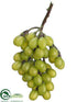 Silk Plants Direct Grape Cluster - Green - Pack of 12