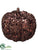 Glittered Pumpkin - Bronze - Pack of 24