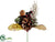 Berry, Pine Cone Pick - Brown - Pack of 24