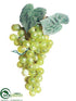 Silk Plants Direct Mini Round Grapes - Green - Pack of 36