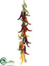 Silk Plants Direct Chili String - Multiple - Pack of 12