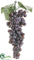 Silk Plants Direct Round Grapes - Burgundy - Pack of 24