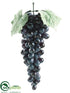 Silk Plants Direct Lady Finger Grapes - Black - Pack of 12
