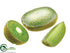 Silk Plants Direct Kiwi Fruit Wedges - Green - Pack of 24