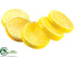 Silk Plants Direct Lemon Slices - Yellow - Pack of 24