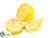 Lemon Wedges - Yellow - Pack of 24