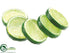 Silk Plants Direct Lime Slices - Green - Pack of 24