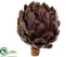 Silk Plants Direct Artichoke - Eggplant Green - Pack of 12