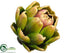 Silk Plants Direct Artichoke - Green - Pack of 12