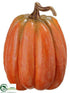 Silk Plants Direct Tall Pumpkin - Orange - Pack of 2