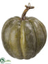Silk Plants Direct Pumpkin - Green - Pack of 12
